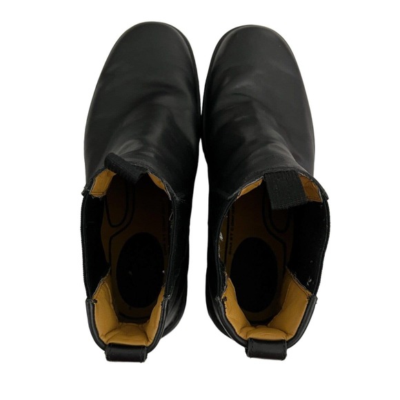 Timberland Mens Chelsea Black Leather Boots size 11 Pull on Ankle Boots - Picture 6 of 9